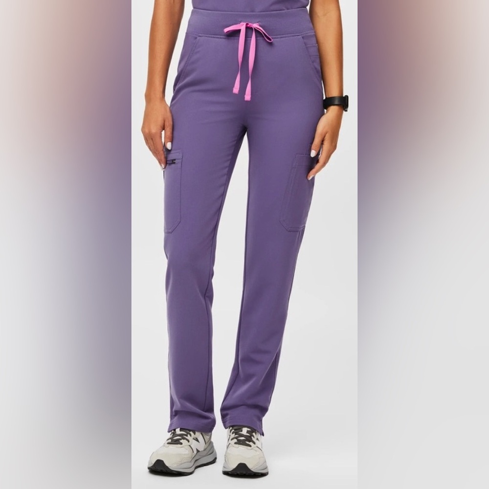 Figs Women’s High Waisted Yola, Size: XXL, Color: Amethyst (Ltd. Edition Color!)